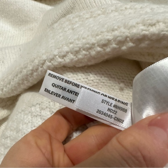 Madewell Sadler turtleneck sweater antique cream - Picture 4 of 5